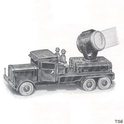 Tipp & Co Scheinwerferauto mit zwei Soldaten