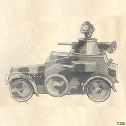 Elastolin Panzerauto