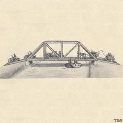 Elastolin Gitterbrücke