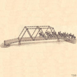 Lineol Gitterbrücke
