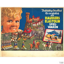 Elastolin Hausser Kundenkatalog 1932