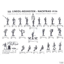 Lineol Lineol Kundenkatalog 1936 (Nachtrag)