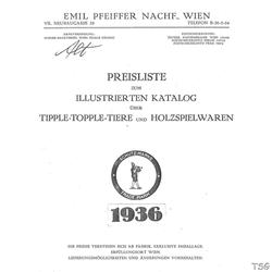 Tipple-Topple Tipple-Topple Preisliste 1936
