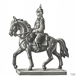 Lineol Paul von Hindenburg zu Pferd