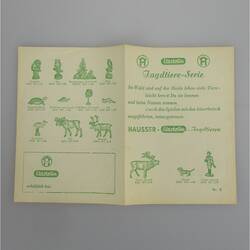 Hausser Handzettel 1957