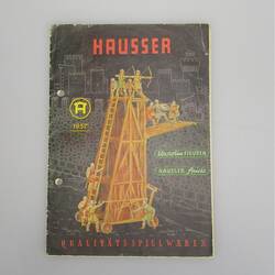 Elastolin Hausser Kundenkatalog 1957