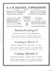 Elastolin, Illustrated Cataloque F of Elastolin and Wooden Toy Manufactures, O. & M. HAUSSER, LUDWIGSBURG - 1927, Seite 2