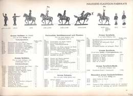 Elastolin, Katalog »F« HAUSSERS ELASTOLIN FABRIKATE, 1931, O&M HAUSSER, LUDWIGSBURG, Seite 19