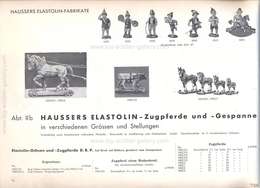 Elastolin, Katalog »F« HAUSSERS ELASTOLIN FABRIKATE, 1931, O&M HAUSSER, LUDWIGSBURG, Seite 52