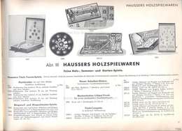 Elastolin, Katalog »F« HAUSSERS ELASTOLIN FABRIKATE, 1931, O&M HAUSSER, LUDWIGSBURG, Seite 57