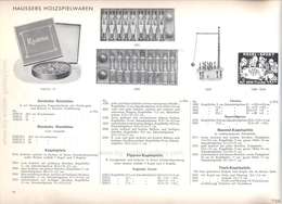 Elastolin, Katalog »F« HAUSSERS ELASTOLIN FABRIKATE, 1931, O&M HAUSSER, LUDWIGSBURG, Seite 58