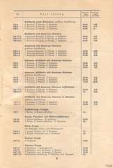 Lineol, Preisliste 1935 für die echten LINEOL-Soldaten, Fahrzeuge, Figuren und Tiere, Seite 9