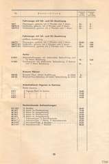 Lineol, Preisliste 1935 für die echten LINEOL-Soldaten, Fahrzeuge, Figuren und Tiere, Seite 15