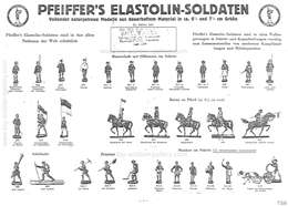 Tipple-Topple Pfeiffer's Elastolin-Soldaten