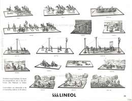 Lineol, Lineol - Spezial Katalog Nr. 10, Special Catalogue No. 10 (deutsch / englisch) - 1937, Seite 19