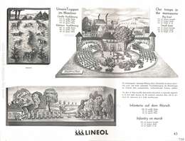 Lineol, Lineol - Spezial Katalog Nr. 10, Special Catalogue No. 10 (deutsch / englisch) - 1937, Seite 43