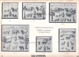 Lineol, Lineol - Especial Catálogo no. 10, Special Catalogue No. 10 (spanisch / englisch) - 1937, Seite 42
