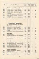 Lineol, Preisliste 1939/40 für die echten LINEOL-Soldaten, Fahrzeuge, Figuren und Tiere, Seite 16