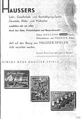 Elastolin, Preisblatt »F« 1936 -37 über HAUSSERS Elastolin FABRIKATE UND FEINE HOLZSPIELWAREN, Seite 23