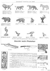 Elastolin, Elastolin - Katalog (Auszug) Schweden - 1943, Seite 