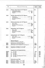 Lineol, Preisliste 1936 für die echten LINEOL-Soldaten, Fahrzeuge, Figuren und Tiere, Seite 26