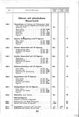 Lineol, Preisliste 1937/38 für die echten LINEOL-Soldaten, Fahrzeuge, Figuren und Tiere, Seite 23