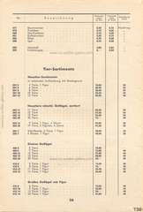 Lineol, Preisliste 1938/39 für die echten LINEOL-Soldaten, Fahrzeuge, Figuren und Tiere, Seite 26