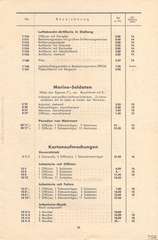 Lineol, Preisliste 1939/40 für die echten LINEOL-Soldaten, Fahrzeuge, Figuren und Tiere, Seite 11