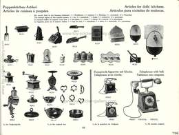 Lineol, Illustrierter Spezialkatalog über Lineol Soldaten und Burgen - 1931, Seite 83