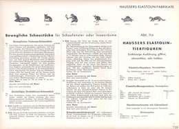 Elastolin, Elastolin - O&M HAUSSER, LUDWIGSBURG, »F« Neuheiten-Nachtrag 1933, Seite 9